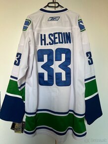 Vancouver Canucks NHL hokejový dres Henrik Sedin Reebok CCM - 2