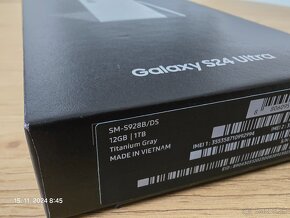 Predám nový Samsung Galaxy S24 Ultra 1TB Titanium Gray - 2