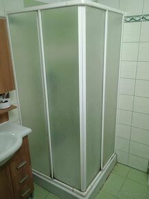 Sprchový kút 90x90,190cm + vanička  90x90 použitý - 2