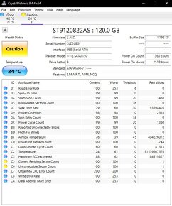 Rozne HDD 1000 GB až po 250 GB - 2