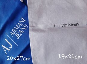 Vrecká Armani a Calvin Klein - 2