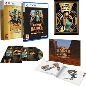 Tomb Raider I-III DELUXE Edition (PS5) - zafóliované - 2