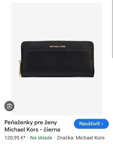 Peňaženka originál Michael Kors veľká bag kabelka taška - 2