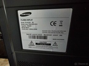 Samsung Plasma PS42V6SX - 2