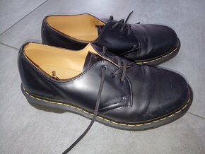 Dr.Martens čierne 3-dierkove poltopanky - 2