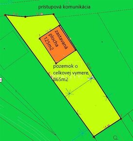 V PONUKE NA PREDAJ RD V SEDMEROVCI S VÝMEROU POZEMKU 865 M2. - 2