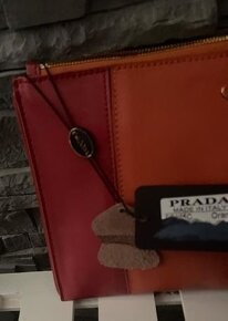 Prada kožená listová kabelka - 2