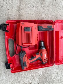 Hilti SF 6-A22 skrutkovač, 2x batéria, nabíjačka, kufor - 2