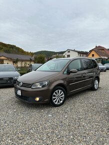 Volkswagen VW Touran 2.0 TDI 103kw Highline,Navi,Ťažné - 2