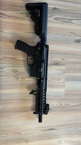 Air Soft zbran M4 AR15 MLOK ALPHA ETU Full Metal - 2