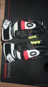 ALPINESTARS rukavice SP-2 V3 white / fluo red / black - 2