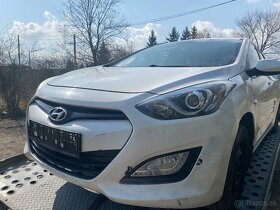 Hyundai i30 1.6crdi 85kw rv 2013 kombi biela rozvod KO kompl - 2