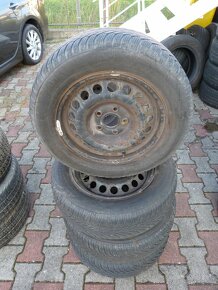 195/65R15 zimný komplet 5x112 Continental - 2