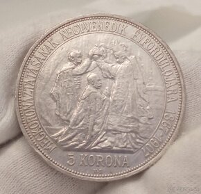 5 KORUNA FJ I. 1907 K.B. KORUNOVAČNÍ - 2