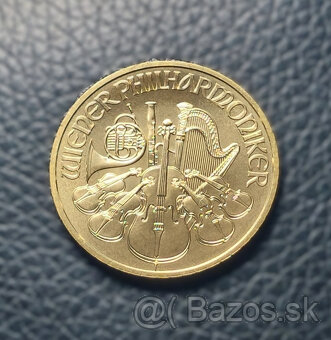 Zlatá minca, mince, Wiener Philharmoniker 1/2 oz, r. 2025 - 2