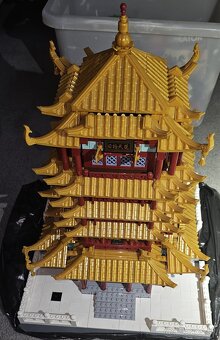 Wange Architect veža žltého žeriava Wuhan ako lego - 2