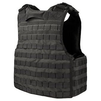 CONDOR OUTDOOR vesta DEFENDER MOLLE nosič plátov ČIERNA - 2