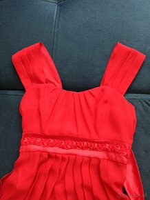 Červené šaty spoločenské - 2