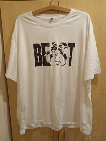 Pánské tričko Beast 4XL - nově - 2