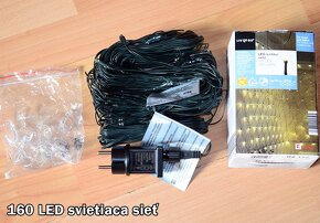 160 LED svietiaca sieť 3,2x1,5m - 2