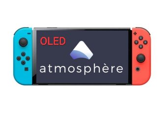 Nintendo Switch OLED NEON/WHITE AMS Atmosphère/Hekate - 2