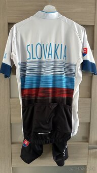 Cyklistický dres Slovakia + nohavice s trakmi - 2