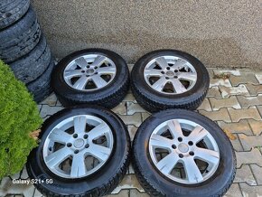 ELEKTRONY  5X112 R15 +ZIMMNÉ PNEUMATIKY - 2