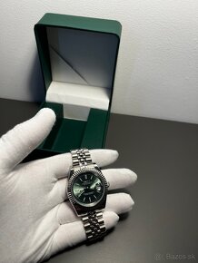 Seiko mod Datejust Olive Green - 2