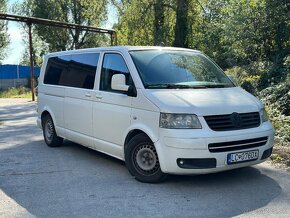 VW CARAVELLE T5 2.5TDI 96KW DSG LONG KLÍMA WEBASTO ŤAŽNÉ - 2