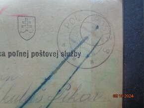 Poštové známky - Slovenský štát - 2