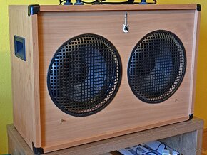 Gitarový reprobox 2x12″ bez reprákov - 2