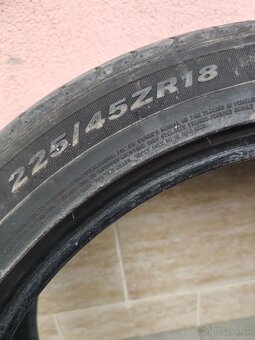 Letné pneumatiky Nexen dvojrozmer 225/45 a 255/40  r18 - 2