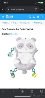 Fisher price hracia deka Panda - 2