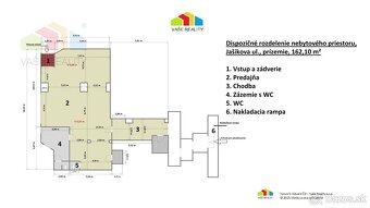 Na prenájom priestor, 162 m², Jašíkova ul, BA – Ružinov, od  - 2