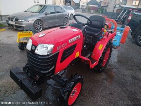 Japonský malotraktor Kubota 4x4 - 2