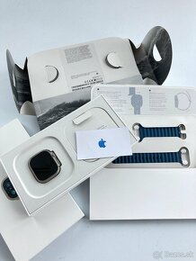 Originál APPLE WATCH ULTRA 2 49 TITANIUM  BLUE Ocean Band - 2