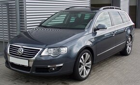 Volkswagen Passat B6 combi - zadné plato, roleta do kufra - 2