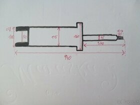 Predám hydraulický valec - 2