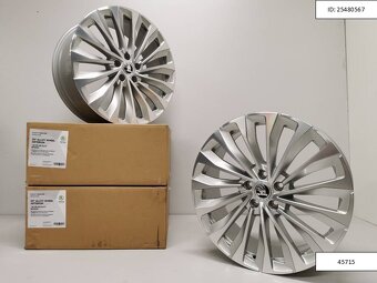 Škoda Kodiaq, Enyaq orig. alu disky R20 5x112 ET45 1203 - 2