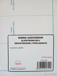 Kniha uzávierok ERP IGAZ 890 - 2