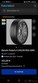 Barum Polaris 5 245/45 R18 100V - 2