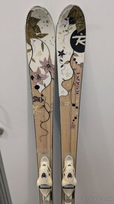 ROSSIGNOL S 74W 160 CM - dámske zjazdové lyže - 2