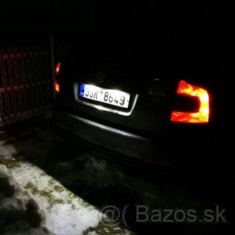 LED osvetlenie ŠPZ EČ ŠKODA Octavia 2, Škoda Roomster - 2