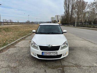 Škoda Fabia 2 kombi 1.6 TDI 12/2011 biela 255tis. kmDA - 2