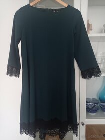 Šaty tmavozelené - 2