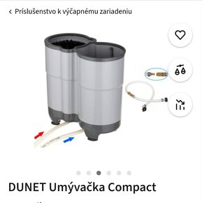 Umývačka Dunetic - 2