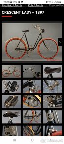 Historicky bicyklel r.v 1890 - 2