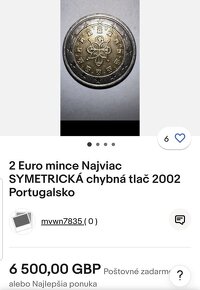 2€ minca Portugal 2002, Eire / Írsko 2002 - 2