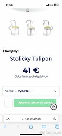 Jedalenské stoličky TULIPAN - 2