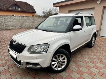 Yeti 2,0 TDI 81kW Outdoor 4x4 M6 Ťažné Top stav - 2